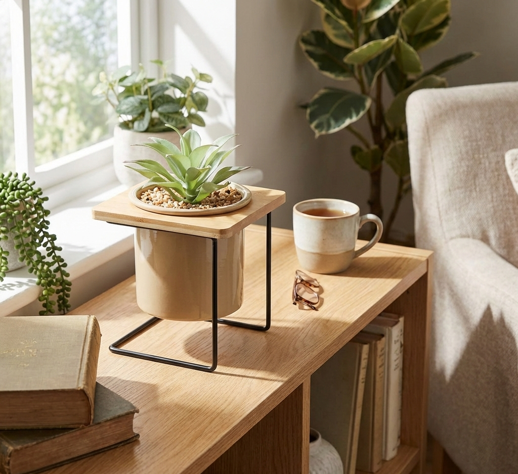 Planta con Soporte
