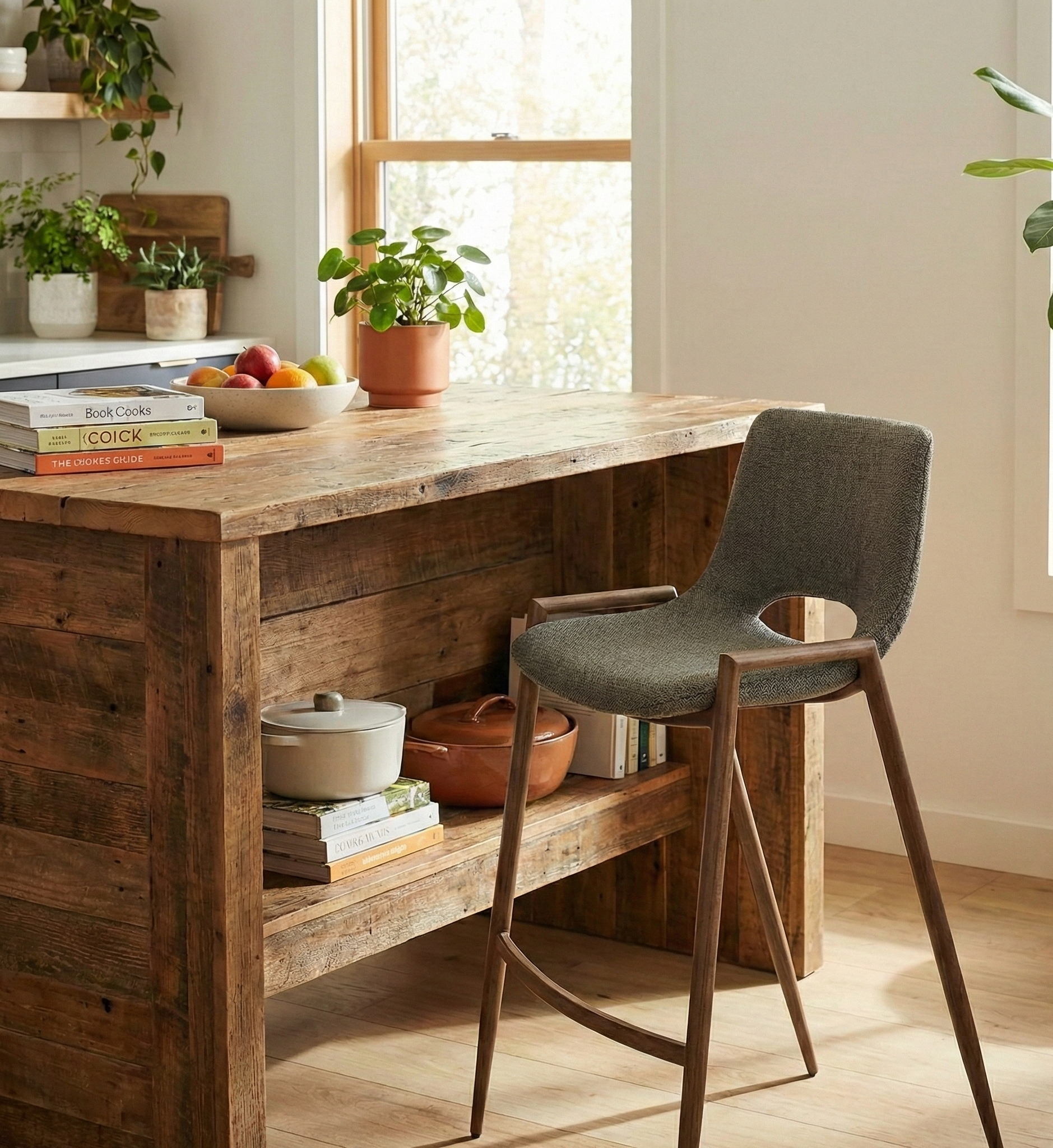 Silla Bar gris