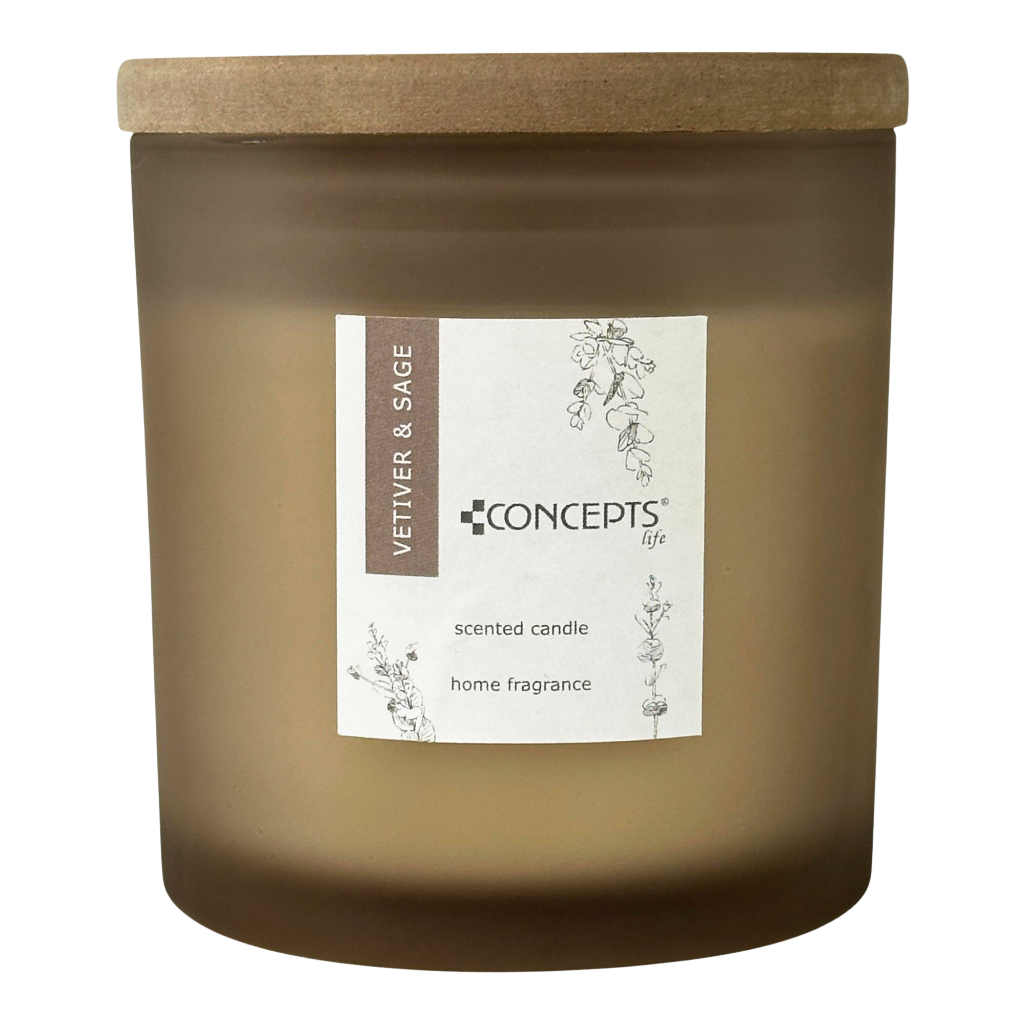 Vela Vetiver y Salvia