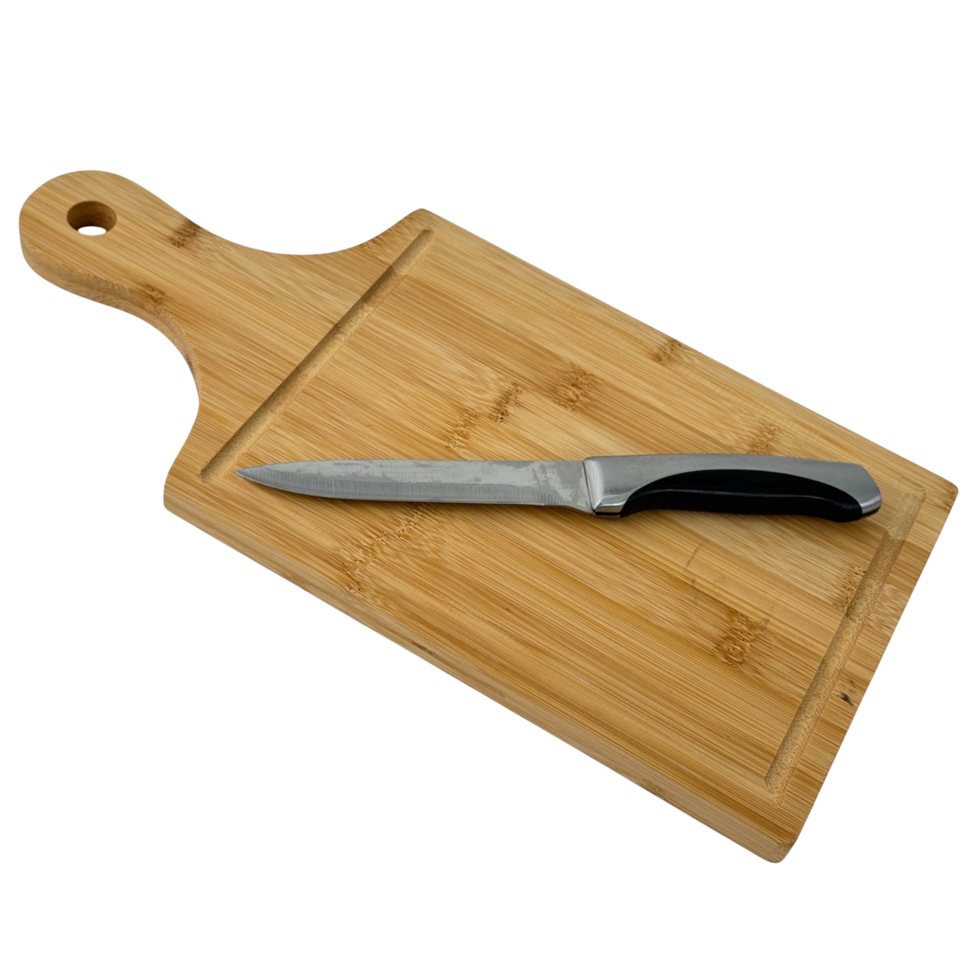 Tabla de Cortar con Cuchillo