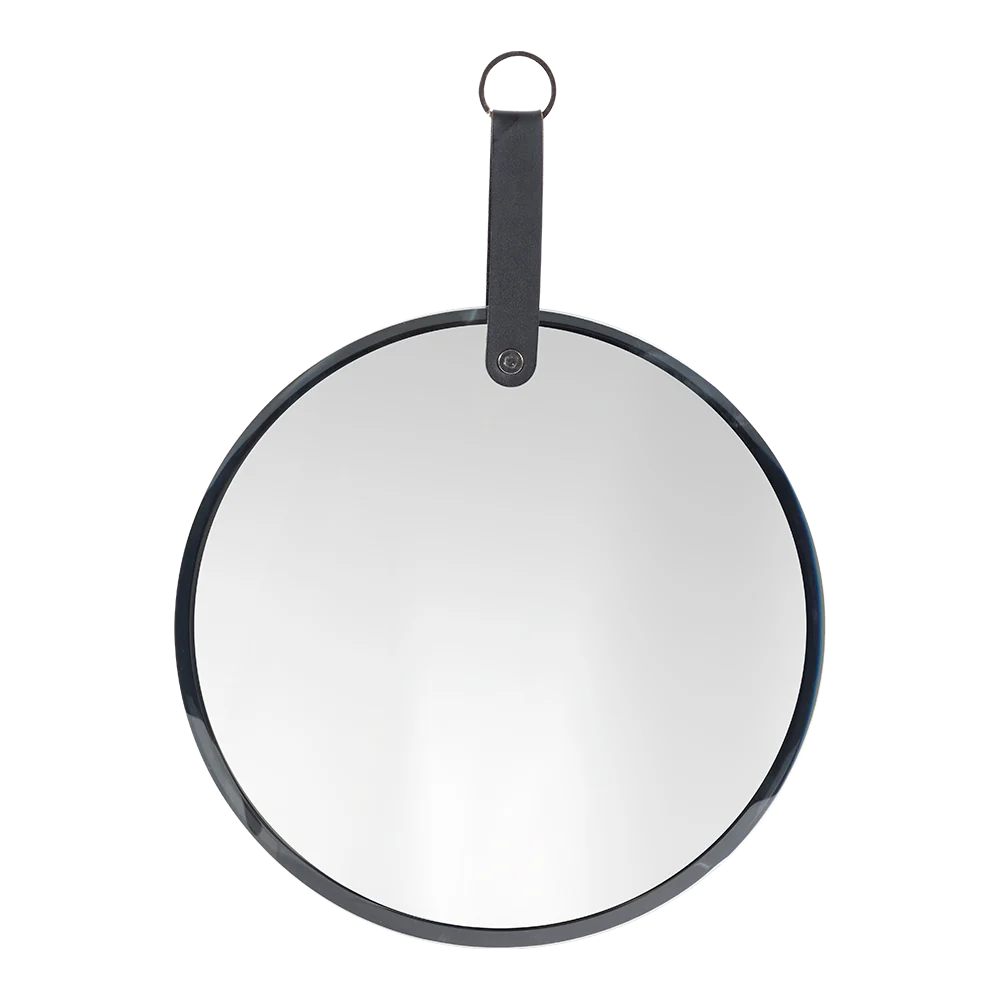 Espejo colgante circular