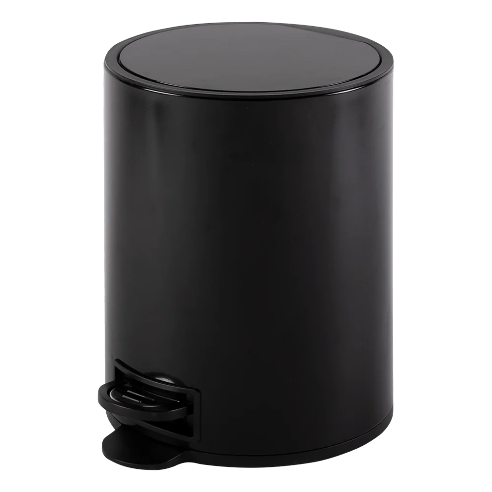 Bote de basura negro 8L
