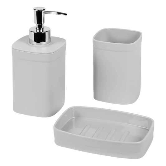 Set de accesorios para baño 3 piezas