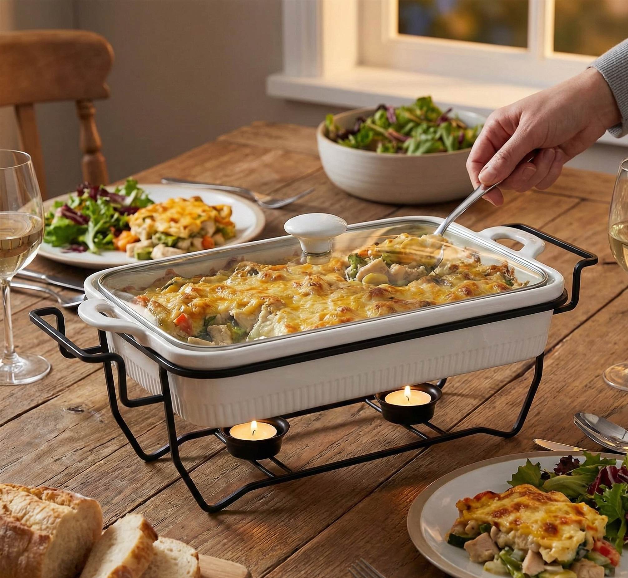 Cazuela con Tapa 2200ml