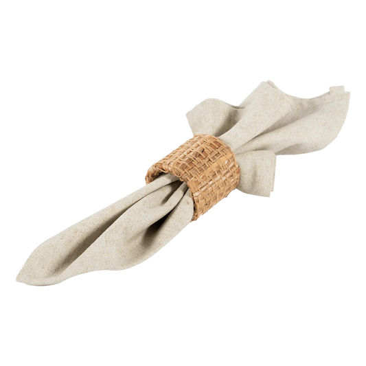 Juego de cuatro anillos servilleta