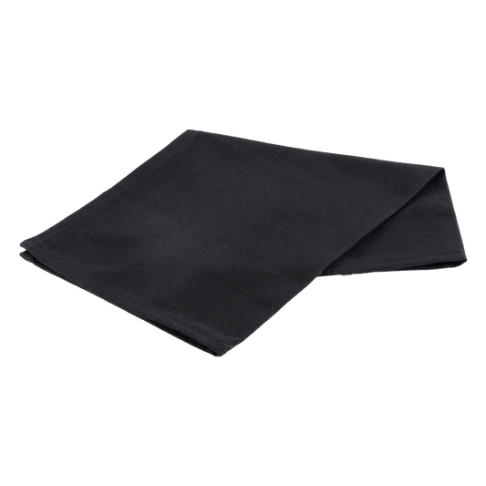 Servilleta de tela negro