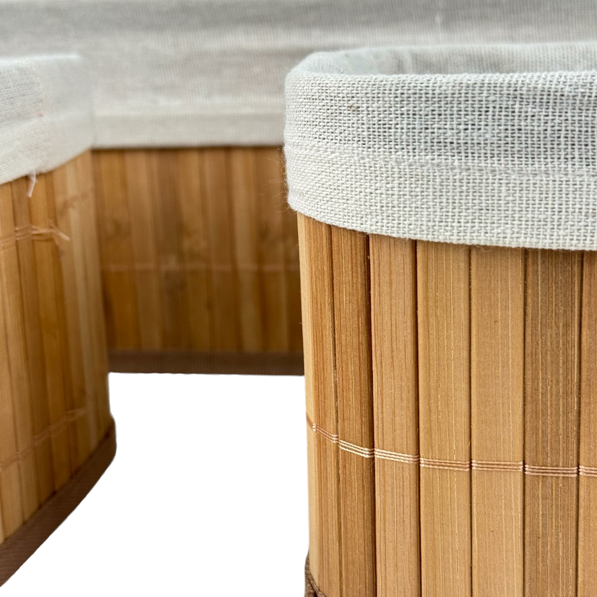 Cestas de Bambu 3Pz