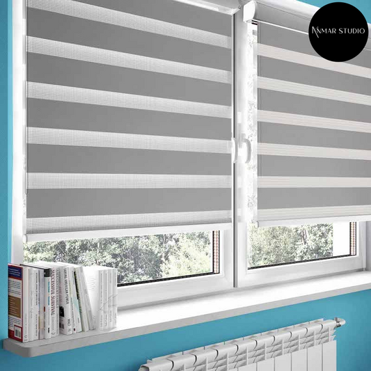 Persiana Sheer Blackout Premiere Dim Out Light Grey